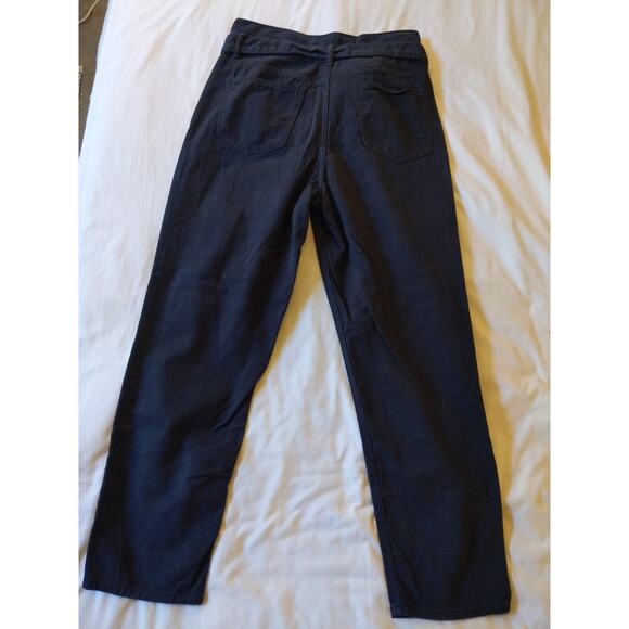 PacSun Sz Medium Black Mom Jeans w/ Belt Included - Picture 8 of 10